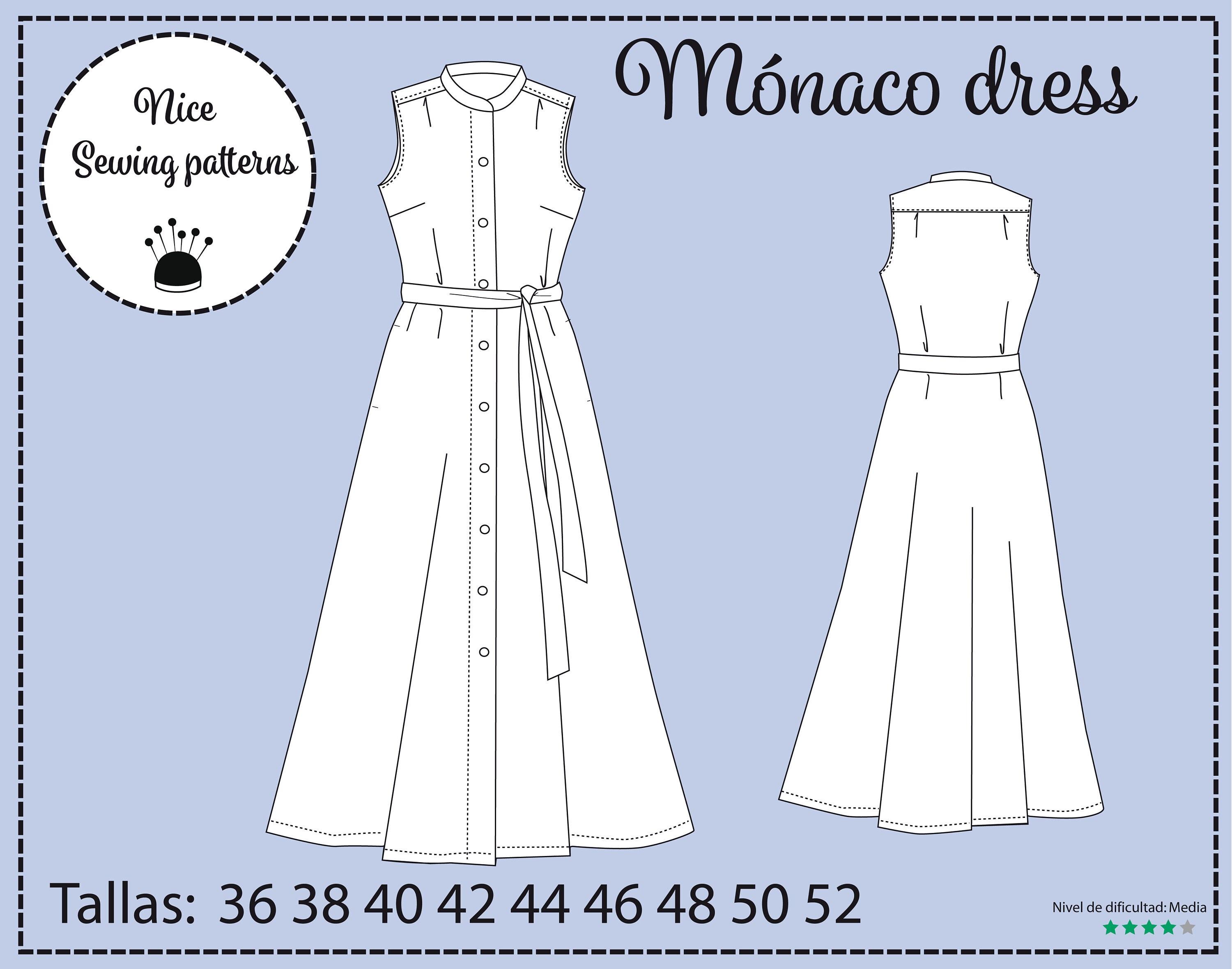 trazo vestido camisero