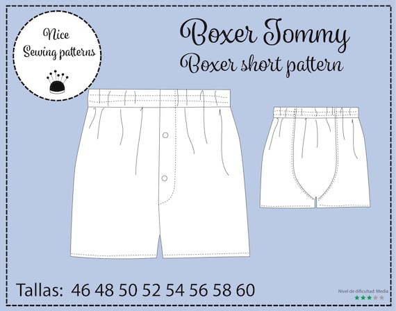 boxer shorts pattern download