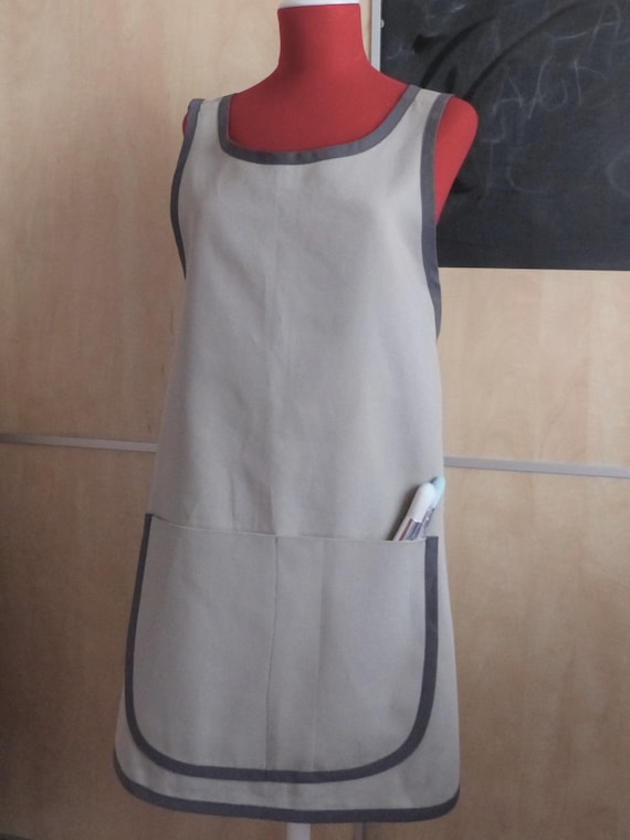 Tutorial: men's apron sewing pattern. tablier homme:  Tablier homme, Tuto tablier  cuisine, Tablier cuisine homme