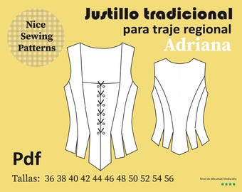 BOOT PATTERN in digital PDF format /special for traditional clothing, immediate download