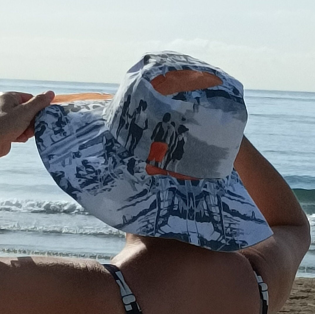 Large-brimmed Beach Hat PDF Pattern / Summer Beach Hat / Pdf / Bucket ...