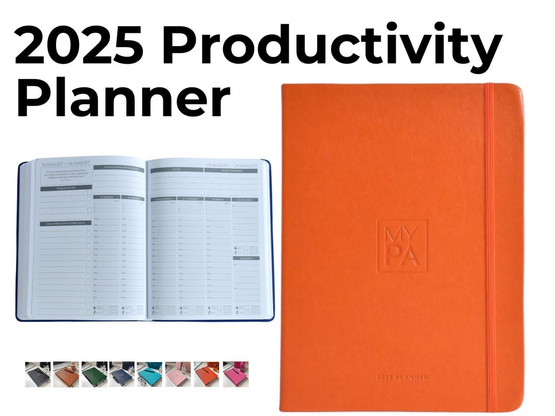 2025 Productivity Planner | Time Management & Productivity Planner ...