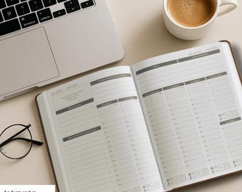 ADHD Planner 2026 | Executive Function Planner for Adults | Daily Weekly Monthly | Brain Dump Journal | Time Blocking | ADHD Gift