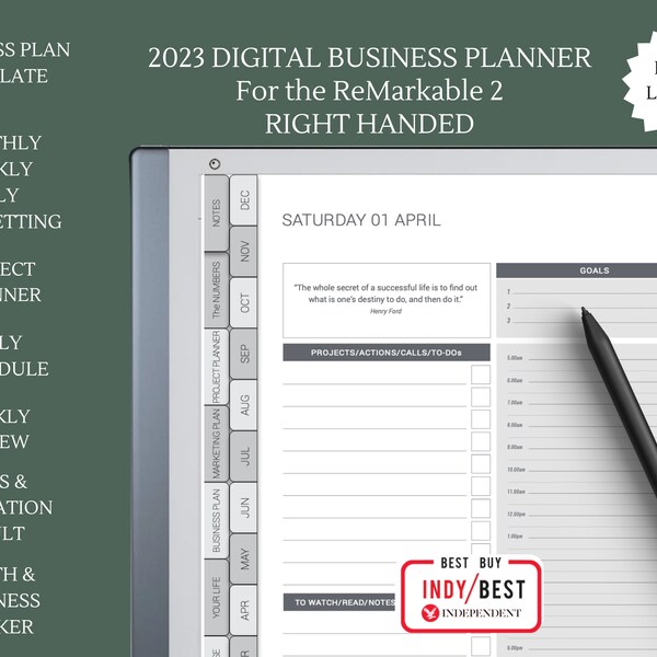 Left Handed Planner Etsy