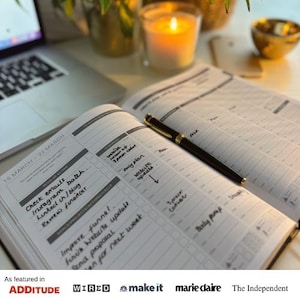 Agenda aziendale 2026 / Agenda settimanale / Definizione degli obiettivi / Gestione del tempo / Agenda per imprenditori / Diario della produttività / Agenda per piccole imprese