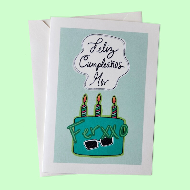 FEID Birthday Card for Your Love - Etsy