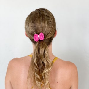 3 Pack Crochet Hair Tie, Crochet Hair Accessory, Crochet Hair Elastic ...