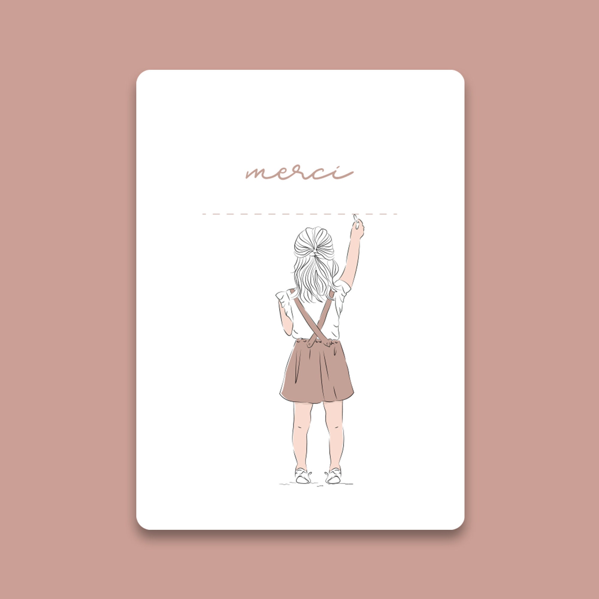 Digital file - Master thank you card, atsem, master, master gift, end of year card, stationery, thank you gift, ATSEM