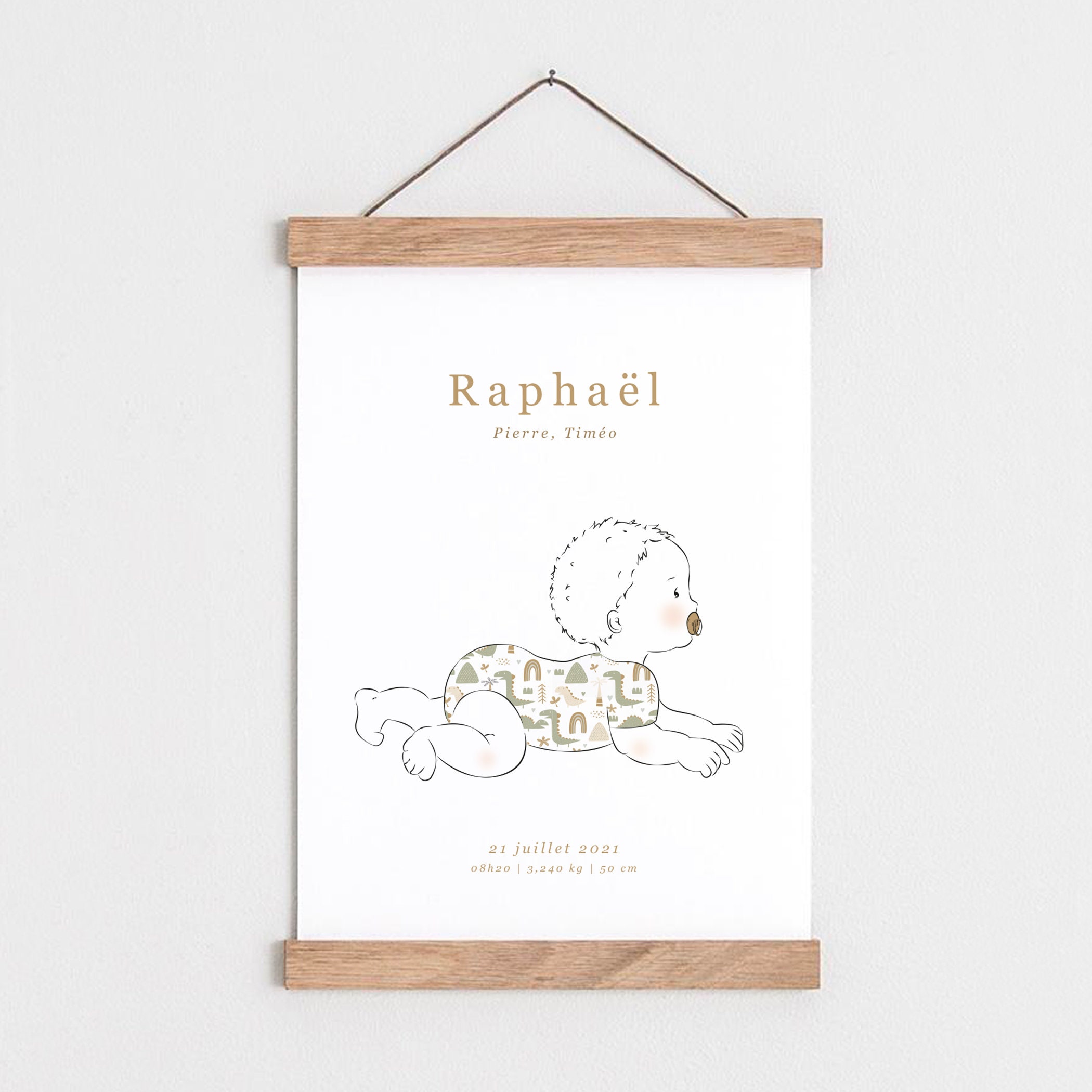 Affiche Bébé, Baby Poster, Bébé Mignon, Affiche Chambre Enfant, Personnalisée Bébé