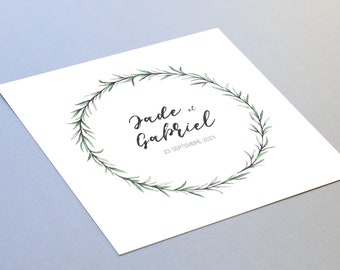 Batch Wedding Invitation | NATURE collection (from 0.83 eur/unit)