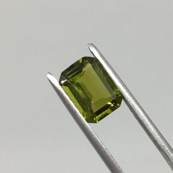 olive green peridot