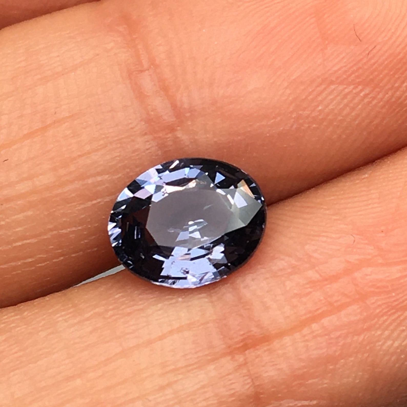 Natural Blue Spinel Spinel Gemstone 1.53 Ct Loupe Clean Etsy