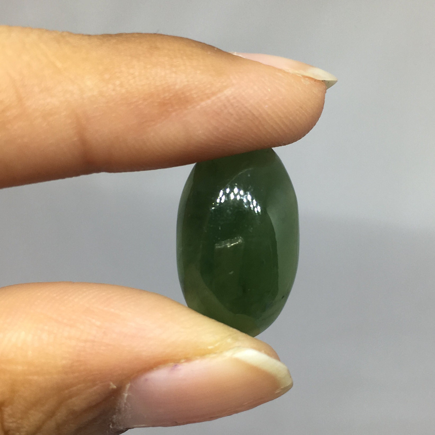 Jadeite Natural Burma Jade Huge 12.15 Ct Natural Pure Etsy