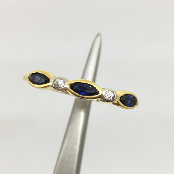 blue sapphire ring for girl