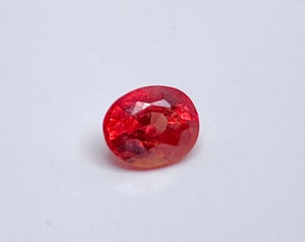 Natural Orange Sapphire~ Padparadscha color ~ beautiful sapphire ~ 0.95 ct Beautiful Bright Color~ Natural Gemstone ~September Birthstone