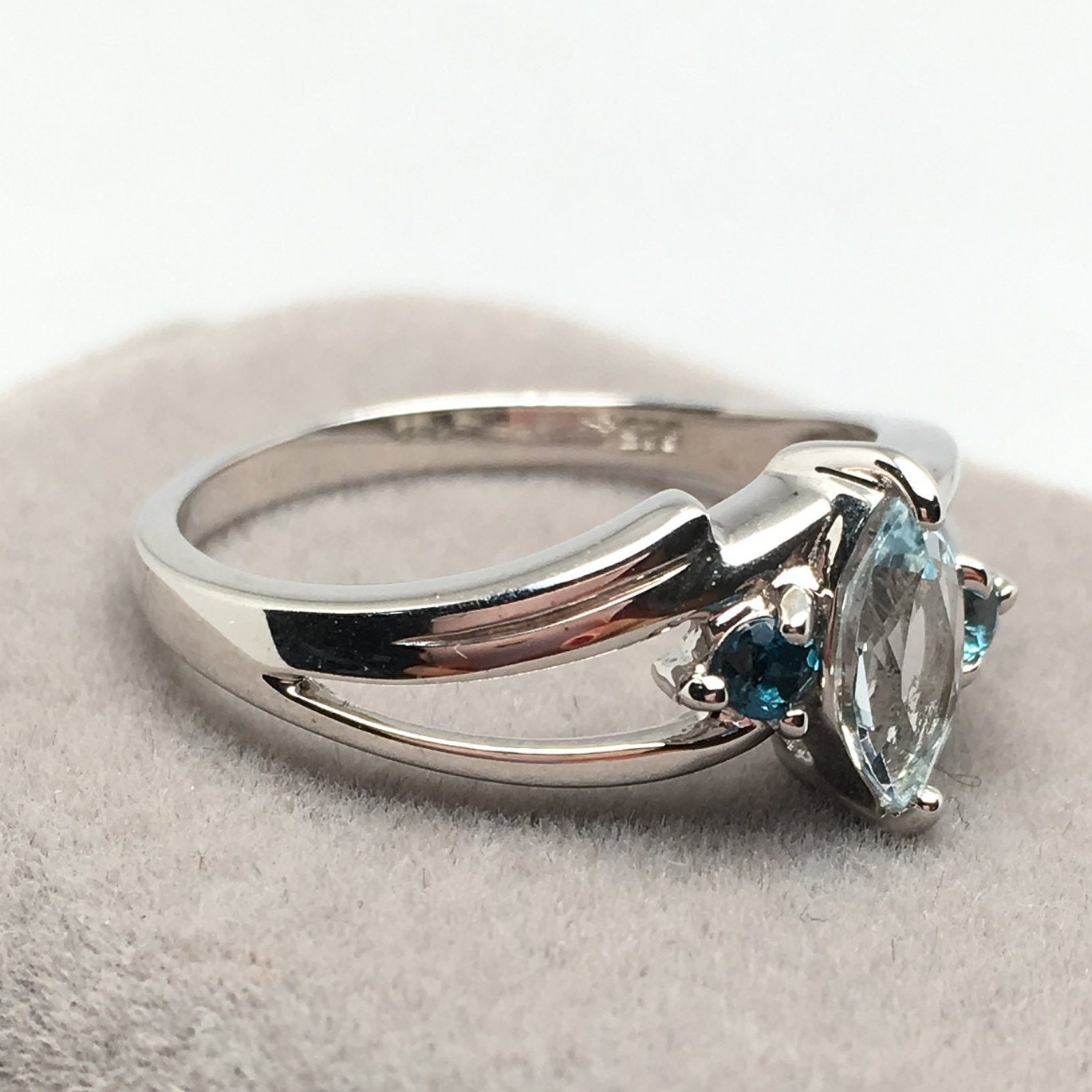 Sky Blue Topaz aquamarine Colortopaz Ring blue Topaz Jewelry | Etsy
