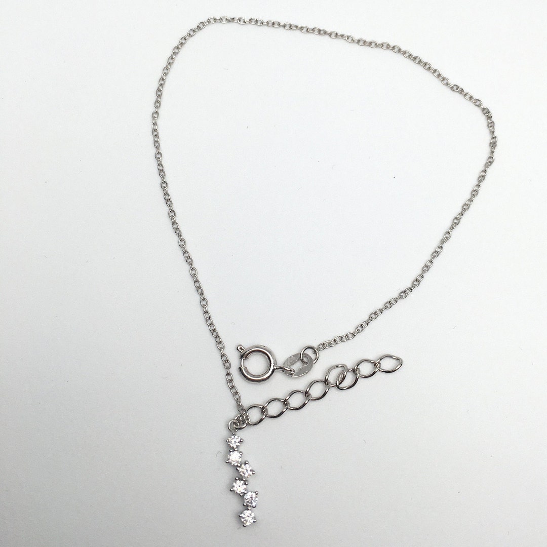 Twinkle Sapphire Anklet main image 1