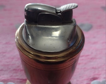 Evans Vintage Tabletop Brass Lighter