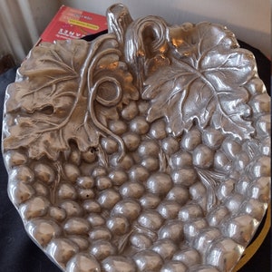 Godinger Vintage Silver Grape Serving Dish