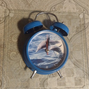 Vintage Style Hawaiian Alarm Clock