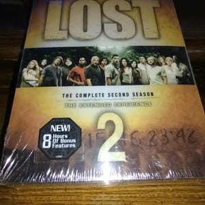 Lost The Complete Second Series Extended Version TV DVD Set/Pre-owned Unopened