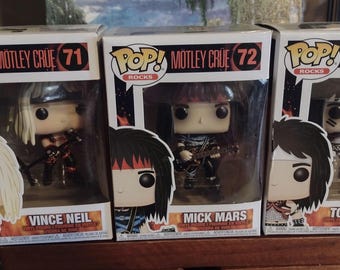 Funko Pop de Motley Crue: Vince Neil #71 (usado)