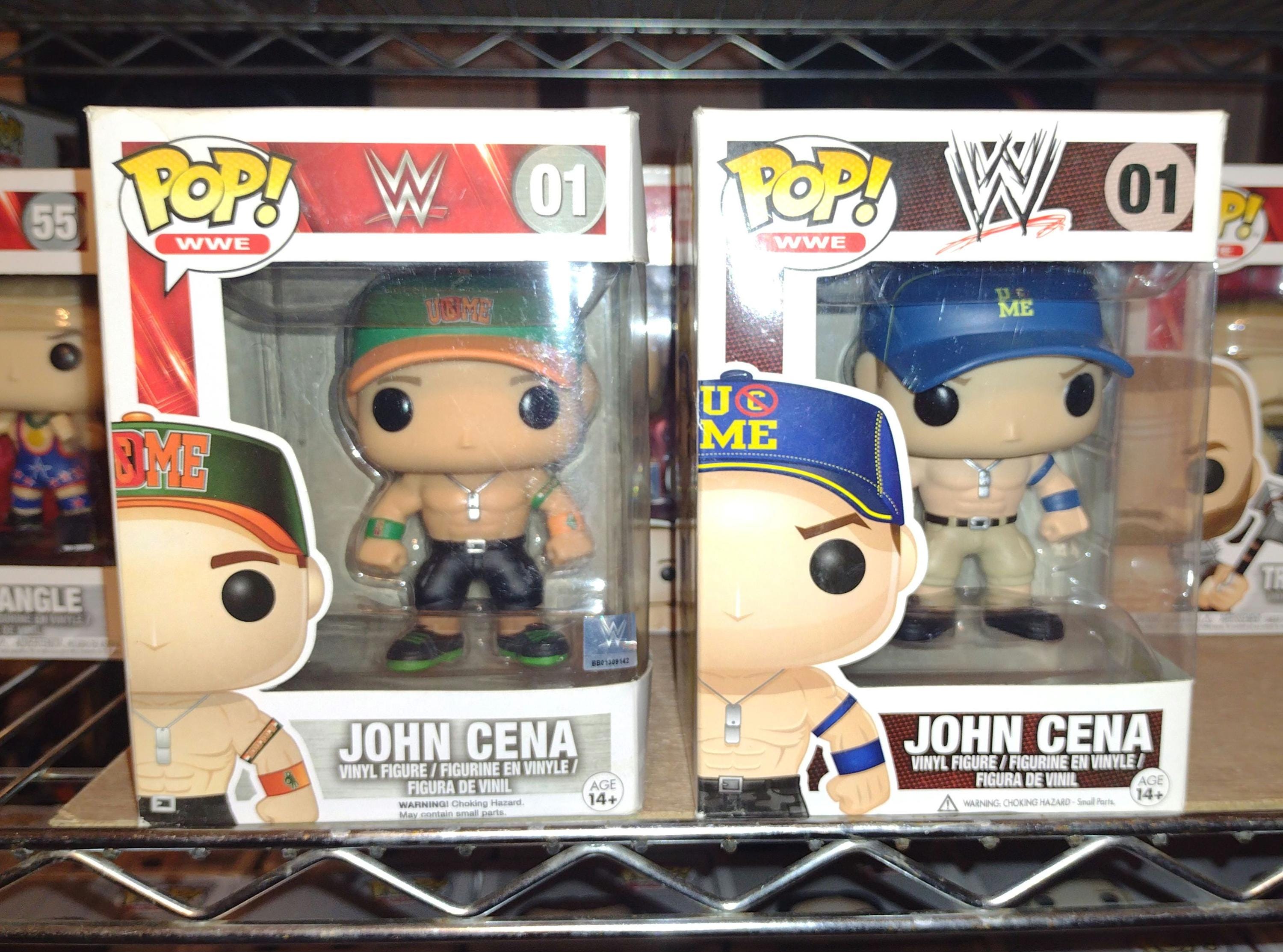 John Cena Funko Pop #01: WWE Wrestling Champion (pre-owned) - Etsy display picture 1