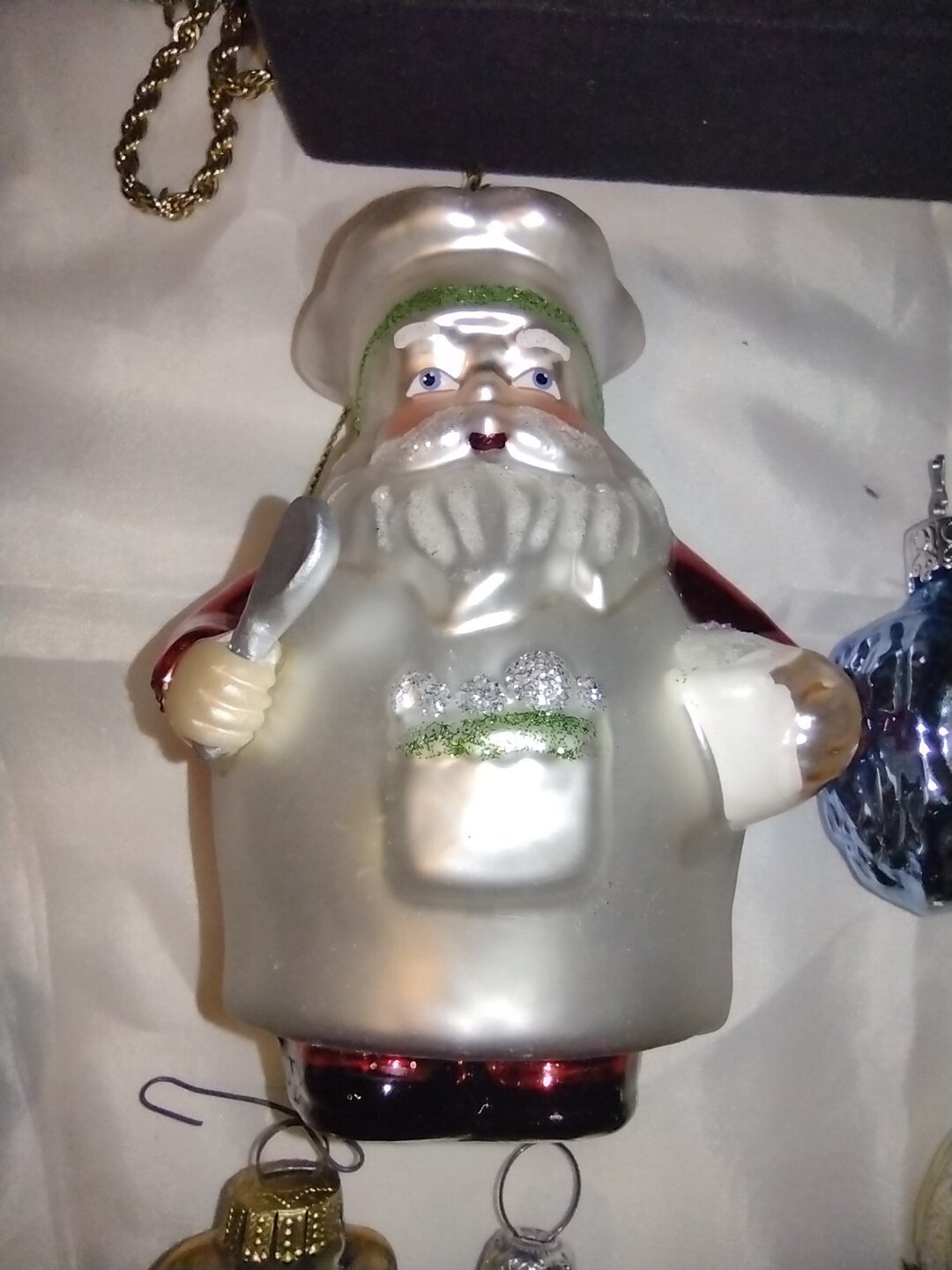 Old World Christmas Hand Blown Glass Santa Clause Ornament - Etsy