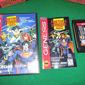 Vintage Sega Genesis Games (Most Complete with Case,manual & game)