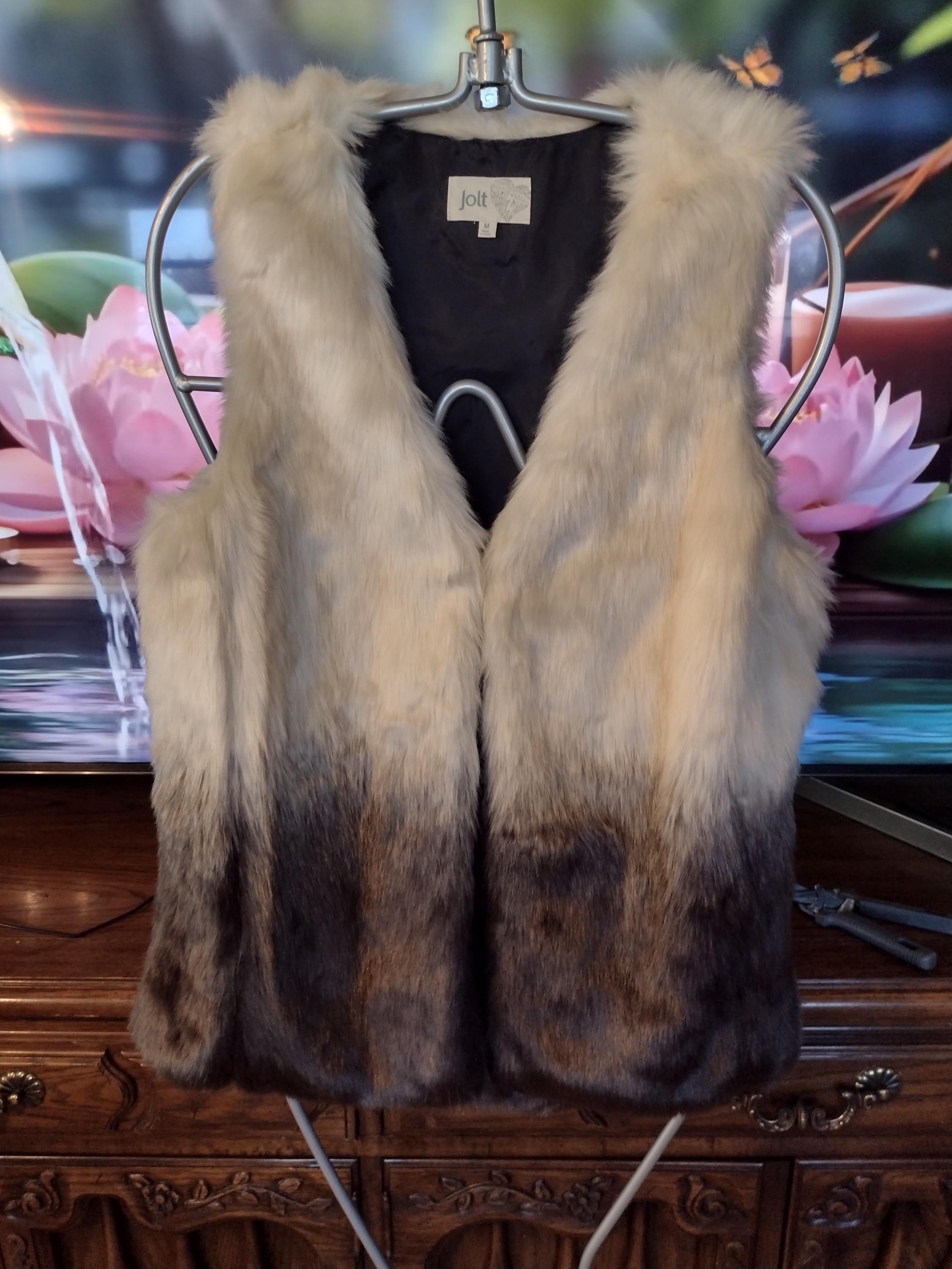 Jolt fur vest sale