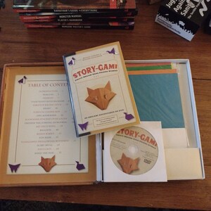 Story- Gami Complete Kit/ How-To Book/DVD/Supplies/ Create Origami Using Folding Stories