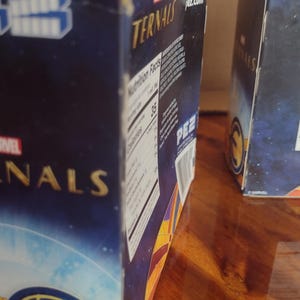 damage, warping, bent in in the backs of both toys