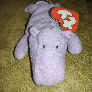 1993 TY McDonalds 3rd Gen Beanie Baby &quot;Happy&quot; The Hippo