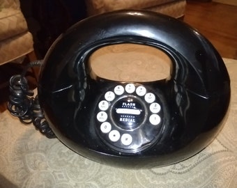 Vintage 80's Donut Landline Telephone