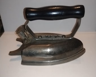 Very Old 1933 L.K.Liggetts Electric Hot Iron/ Missing Cord