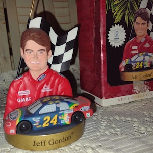 Vintage Hallmark NASCAR #24 Jeff Gordon Christmas Ornament