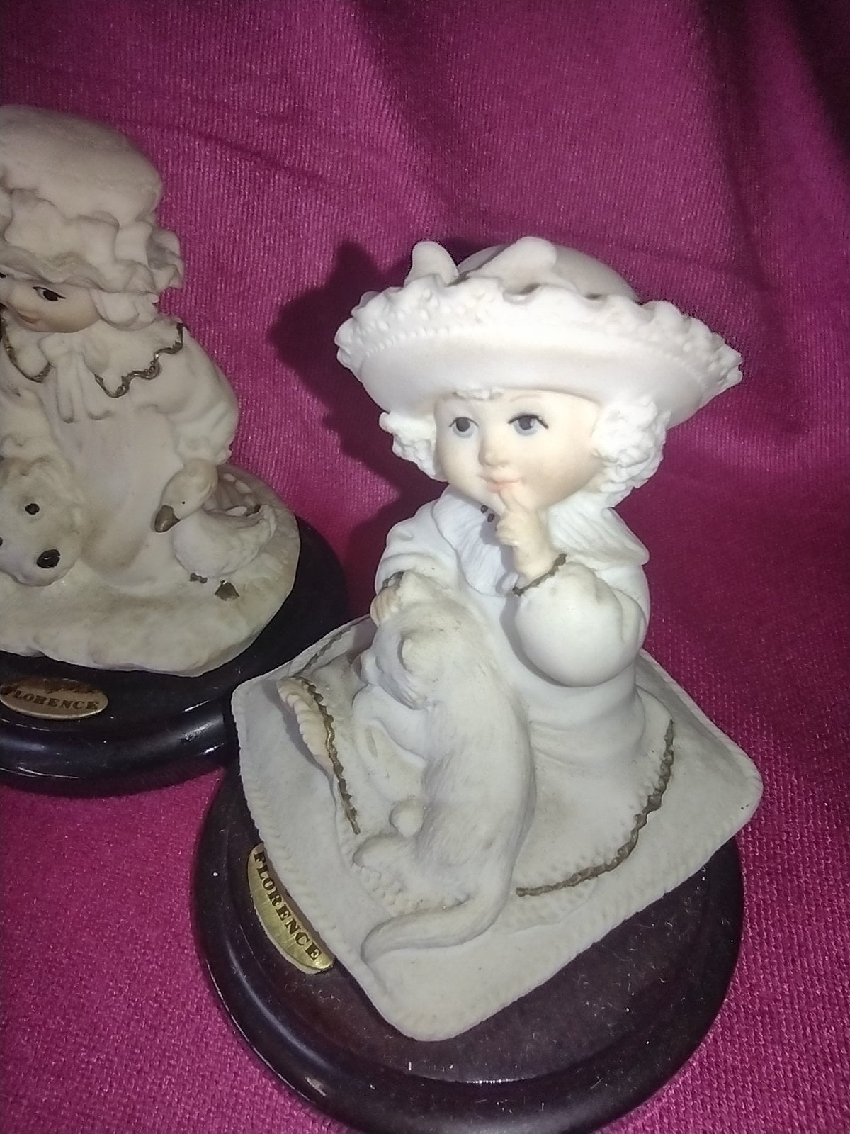 陶器子供置物作家イタリア floner ce Giuseppe armani Giuseppe armani florence italy porcelain figurine - Etsy 日本