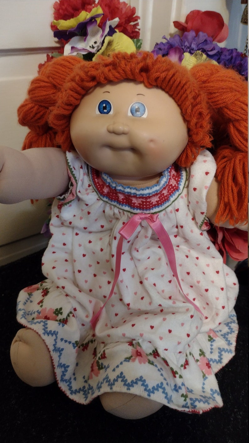 1978/ 1982 Cabbage Patch Doll Redhead With Blue Eyes Etsy UK