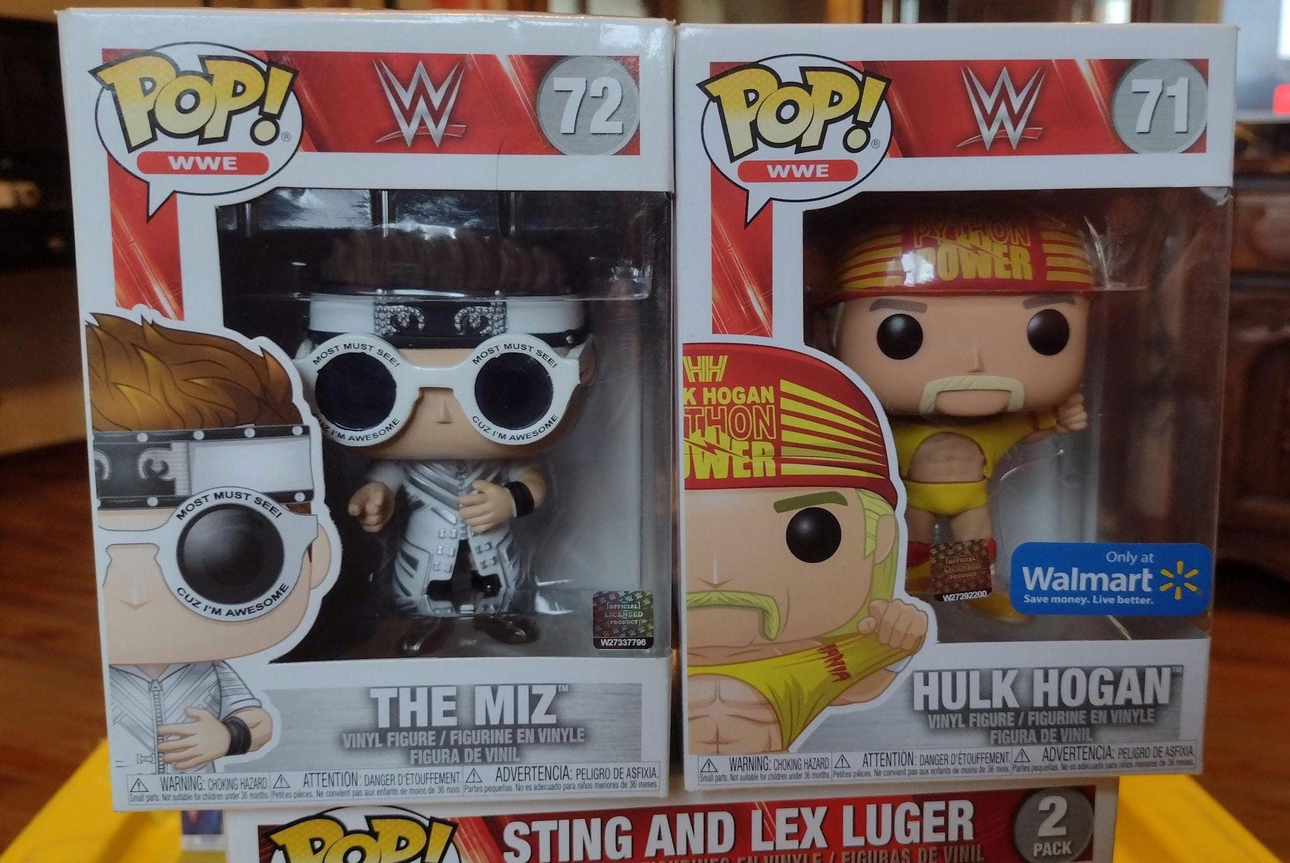 WWE ファンコポップ：ハルク・ホーガン #71、ザ・ミズ #72 - 中古