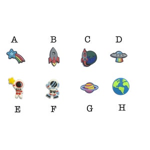 Space Adventure Hearing Aid Charms