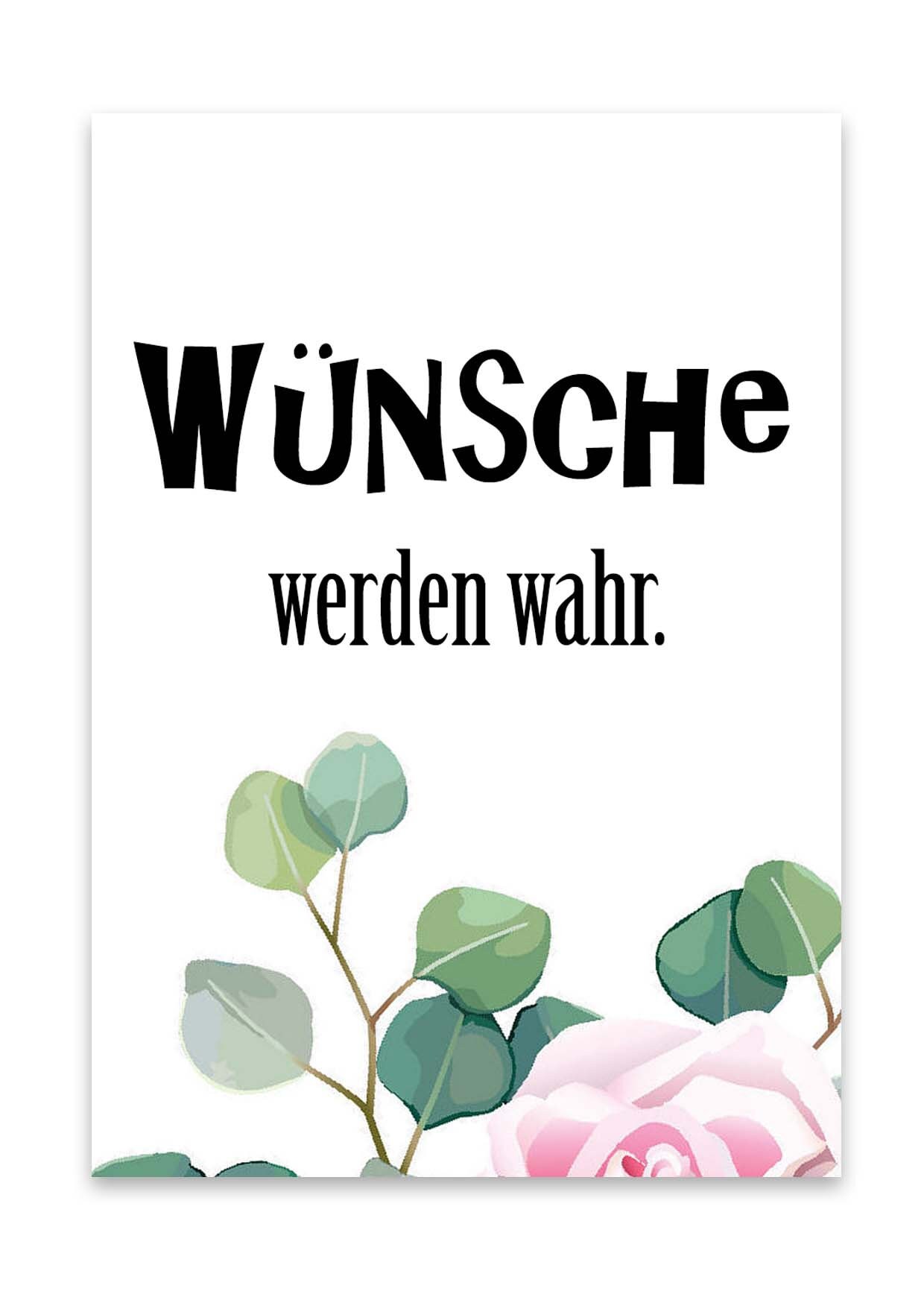 Wunschbaum Karten 50 tlg. Hochzeit Geburtstag Gästebuch Etsy