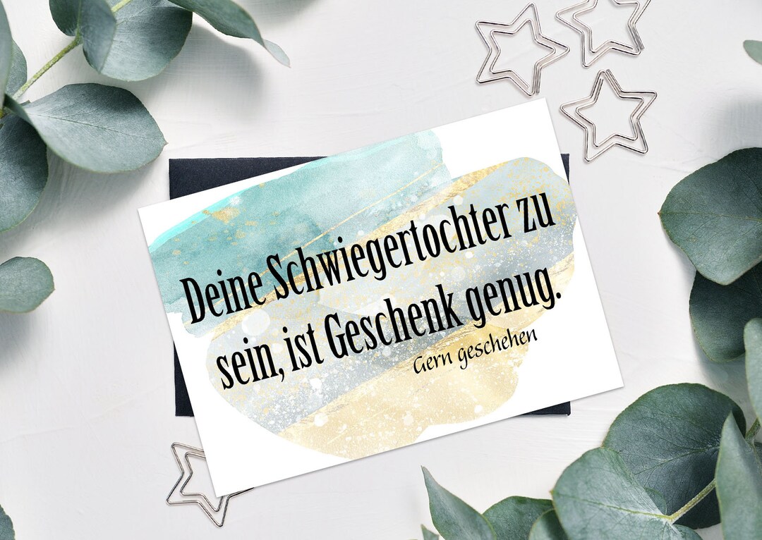 Schwiegertochter Will Keinen Kontakt Zu Schwiegereltern www.etsy.com