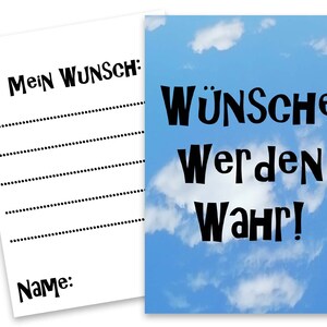 Wish tree card bambini 25 pezzi. L'addio alla scuola materna ha bisogno di bambini Mitgebsel Insegnante studente