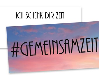 Zeit schenken Etsy