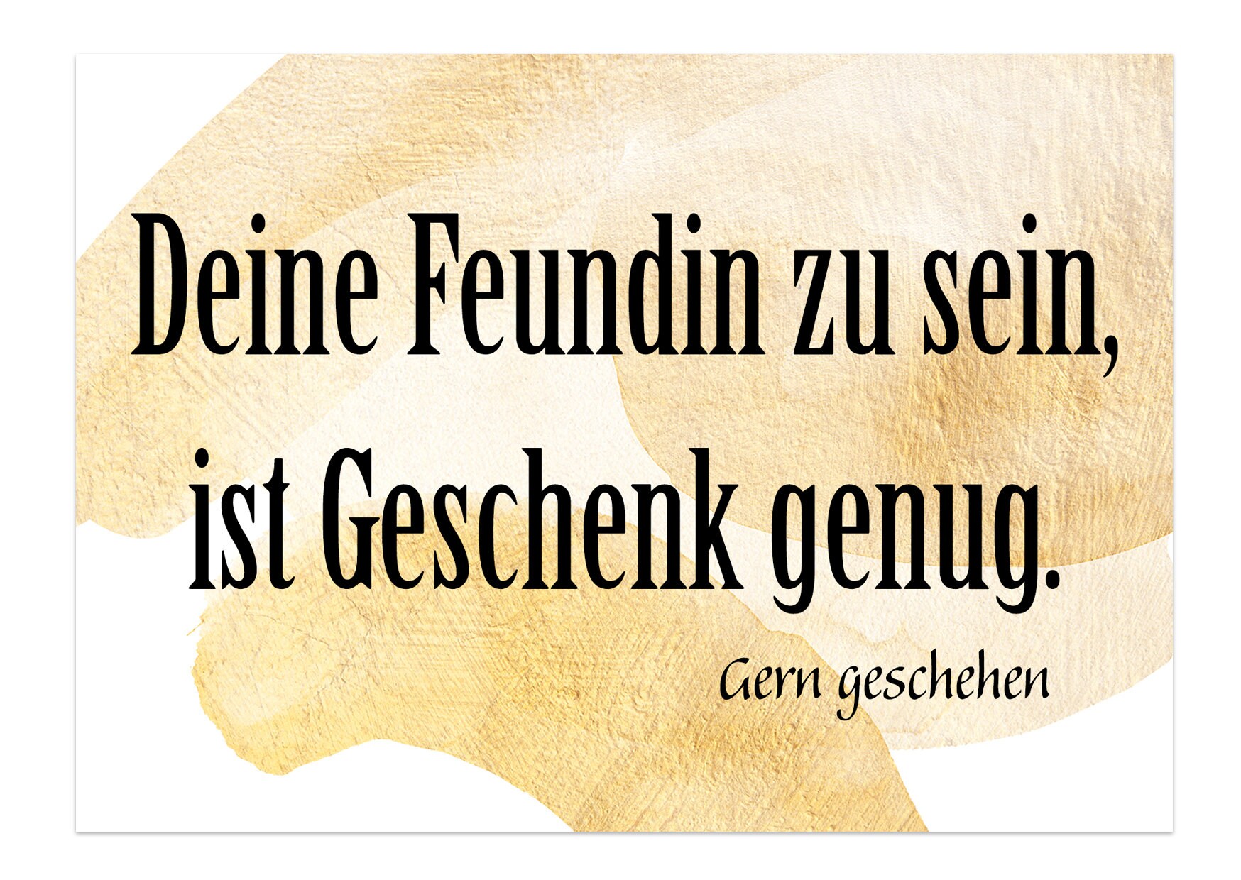 Lustige Geburtstagskarte – „Being My Boyfriend Is The Only Gift You Need“