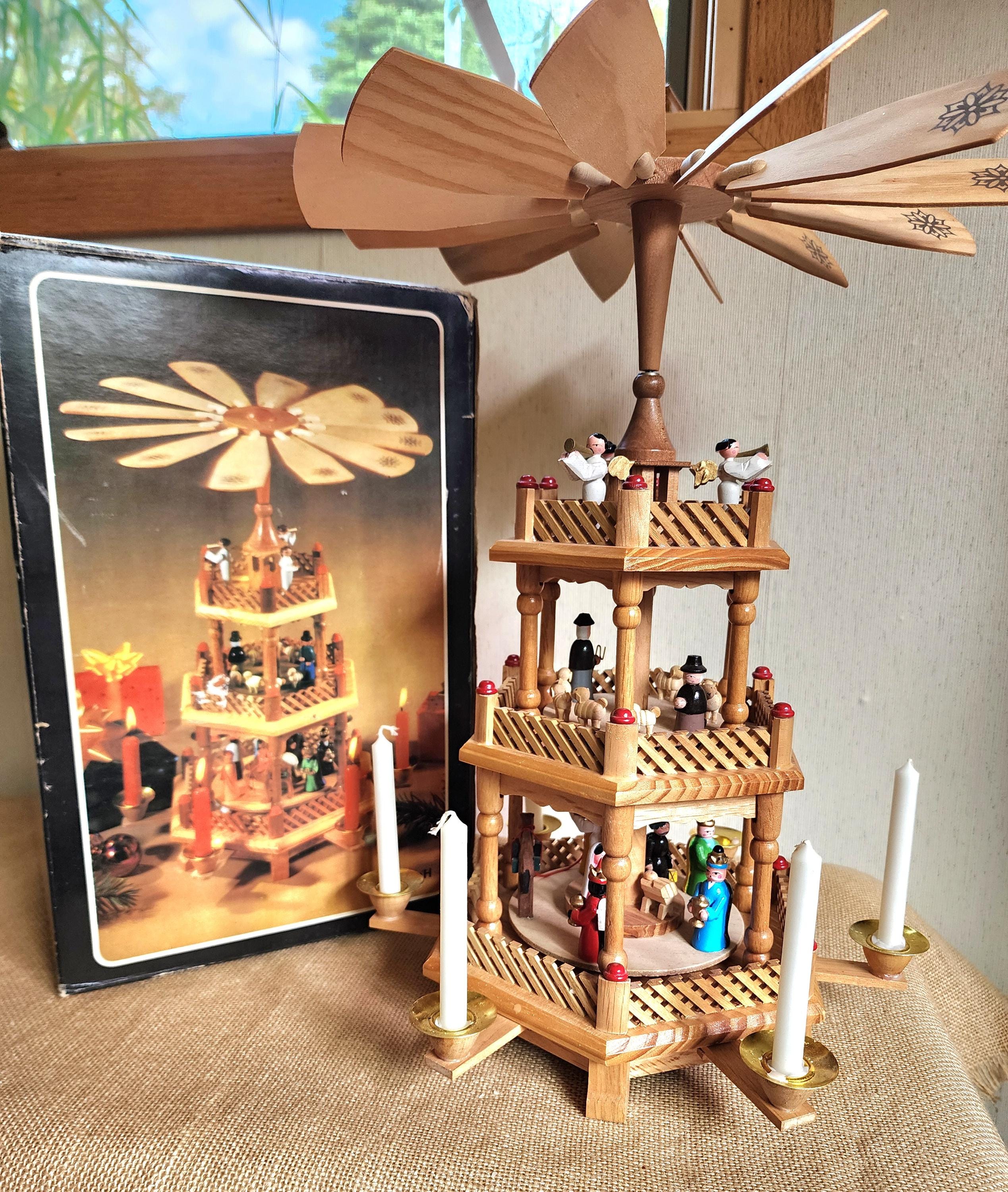 Vintage German Pyramid Windmill - Etsy