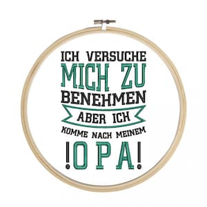 Embroidery file saying &quot;Grandpa&quot; 13x18