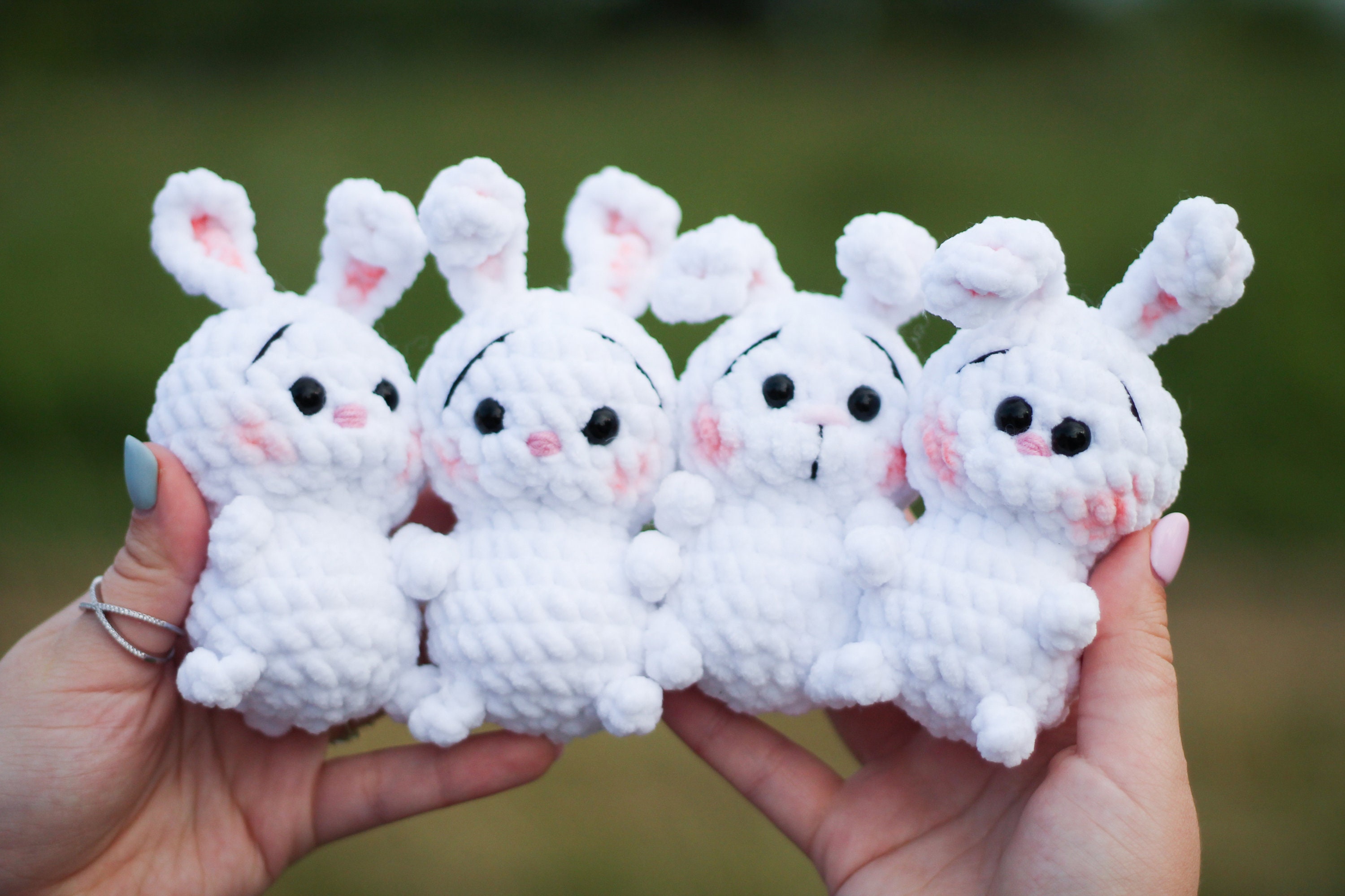 small stuffed rabbit