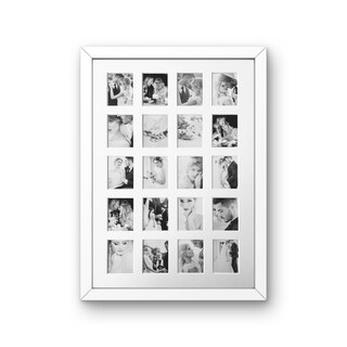 Polaroid - Cornice Per Collage Di 3 Foto Formato Mini Pellicola Instax 2x3 Pollici - Colore Nero, Dimensioni 10,6x6,3 Cm - Elegante E Facile Da Usare