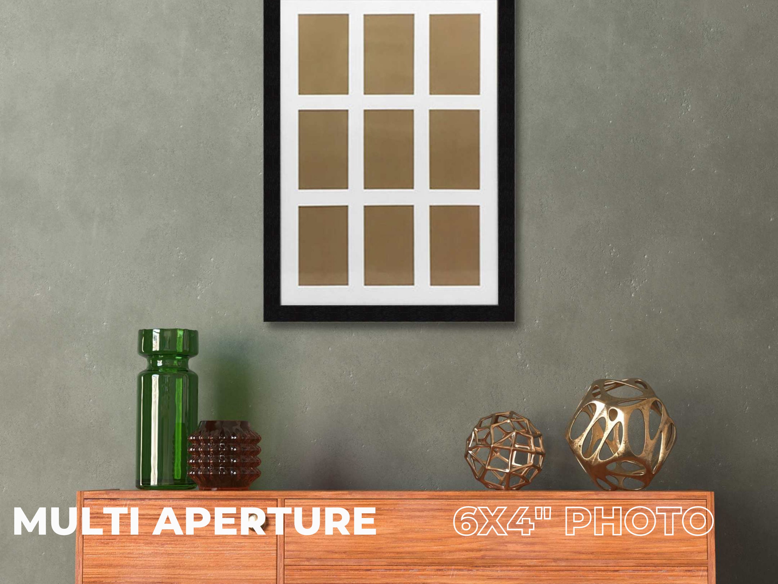 Multi Aperture Frame 6x4 Inch Photo Friends and Family Etsy UK